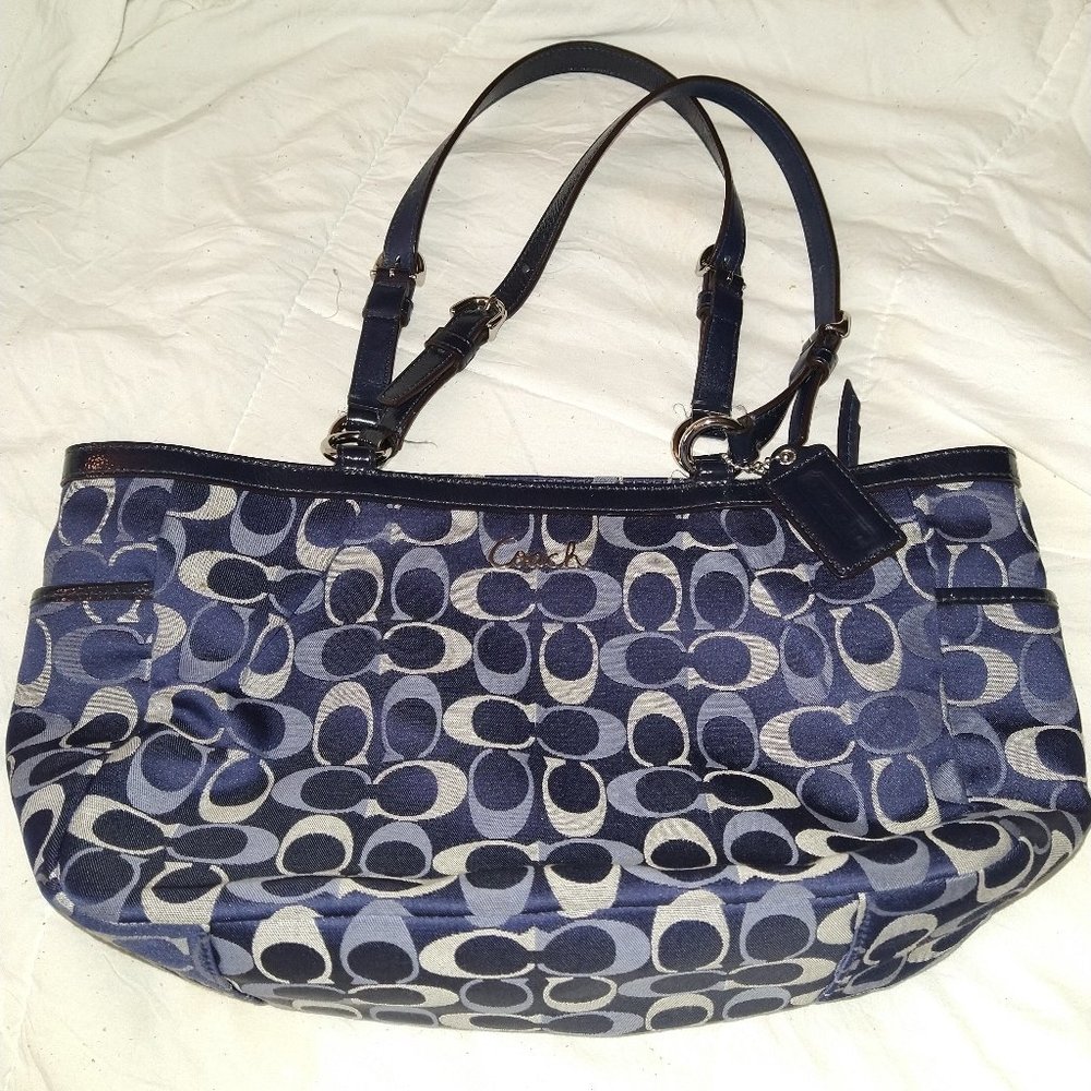 Blue Coach Purse 👛